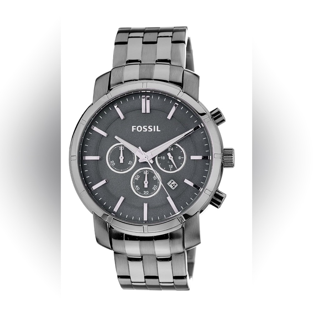 Fossil Other-Me Analog Grey Dial Men's Watch